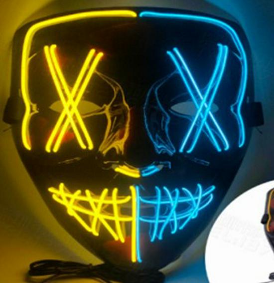EL Luminous Funny Halloween Mask - Hot Selling Style