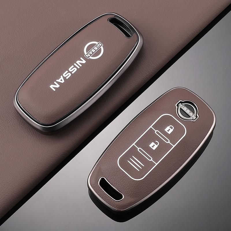 New TPU Car Remote Key Case Cover Shell Fob Holder for Nissan X-trail T33 Qashqai J12 Teana 2022 2023 Keychain Auto Accessories