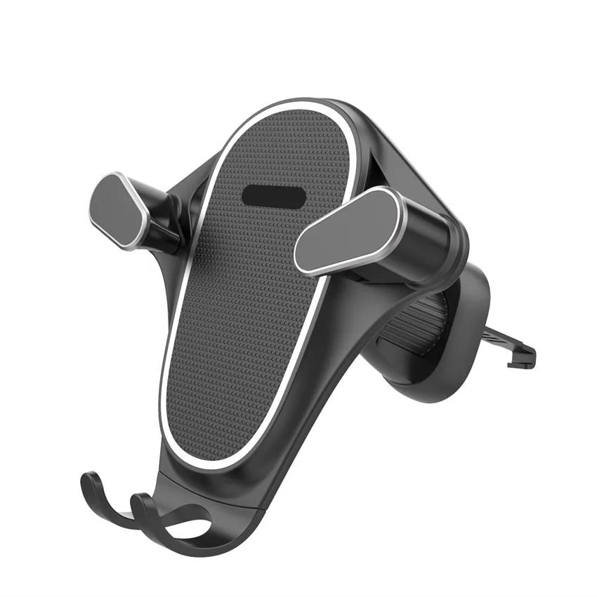 Car Phone Holder Smartphone Mount Gravity Car Air Outlet Clip Stand No Magnetic Support in Car For iPhone Xiaomi Samsung Huawei