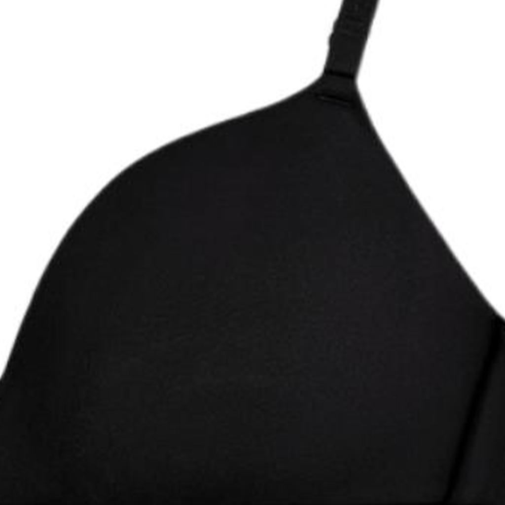 Emporio Armani Cotton Stretch Triangle Cup Bra Women underwear Black 164883-4F227-00020