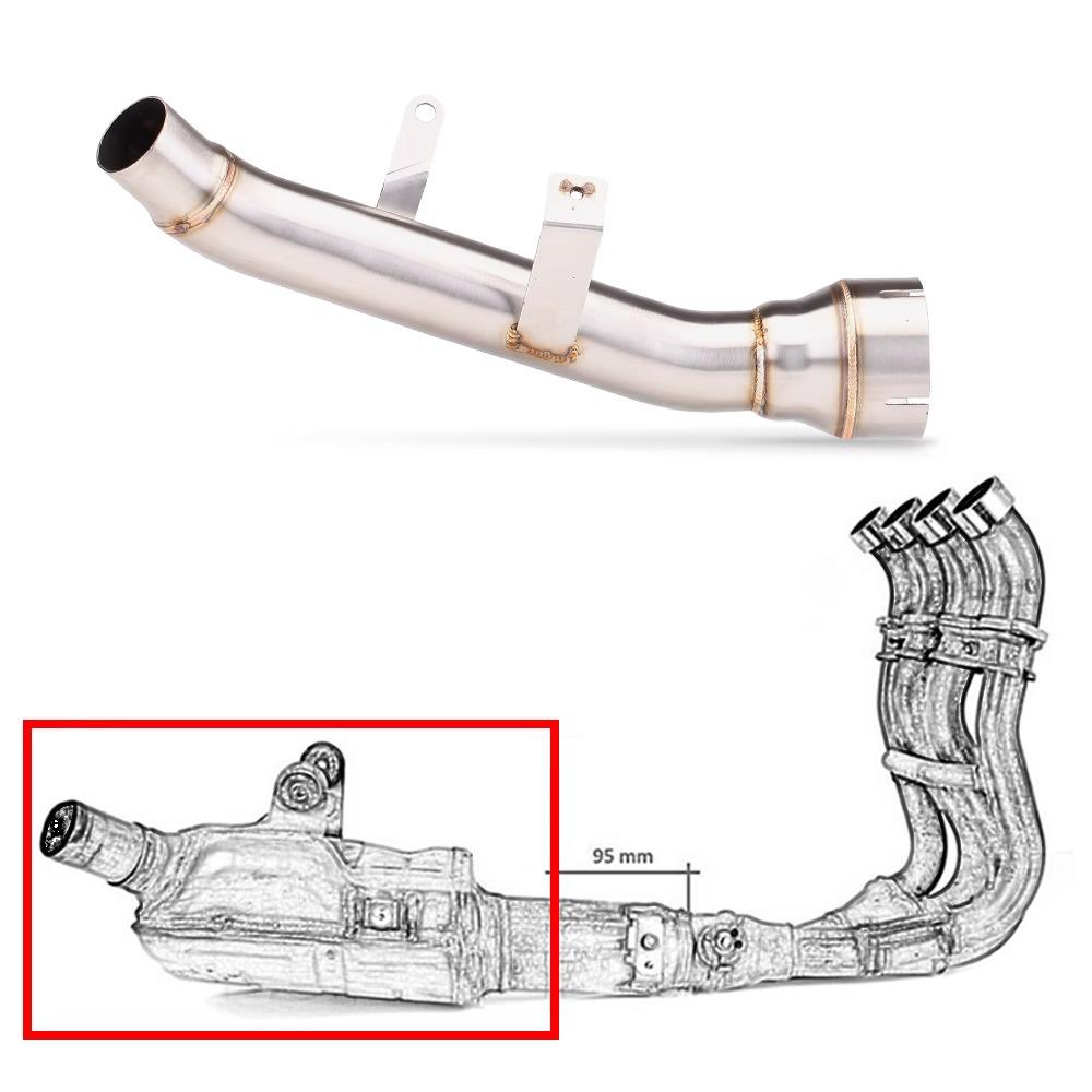 Tuyau Intermédiaire d'Échappement pour Moto Scooter GSX-S1000 (Sans silencieux)