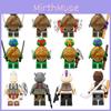 Blocos de Construção Tartarugas Ninja Mutantes Adolescentes Brinquedos Infantis Para Brincadeira Imaginativa