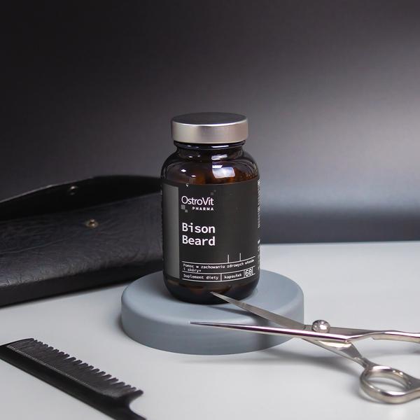 OstroVit Pharma Bison Beard, 60 kapslí