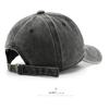 Men's washed letter embroidered baseball cap, suitable for outdoor activities, providing sun protection and shade
