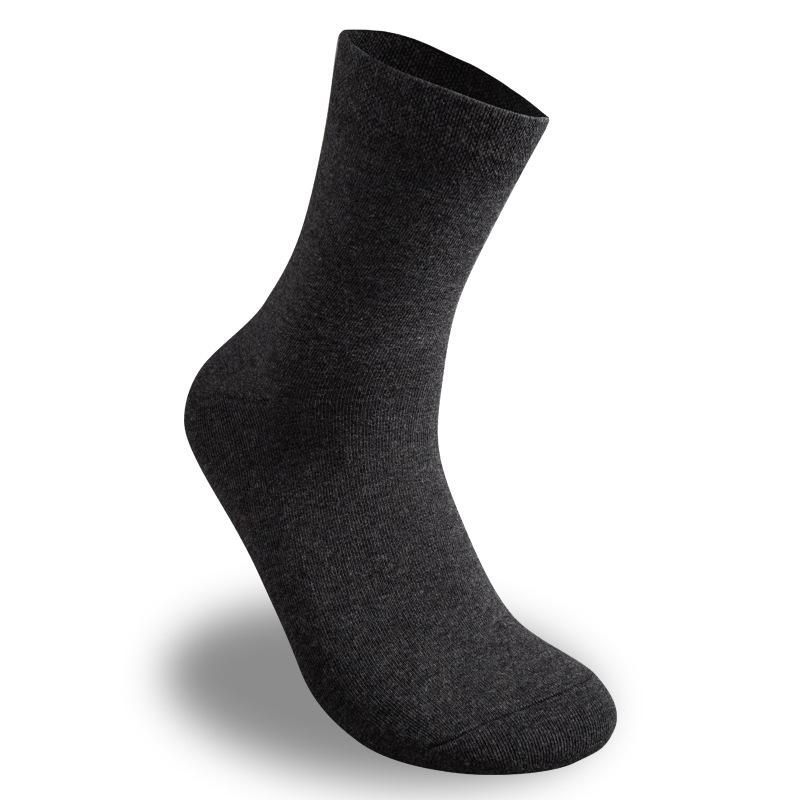 Wysokiej jakości 5 par męskich skarpet bawełnianych w nowym stylu czarne biznesowe męskie skarpety miękkie oddychające męskie Plus rozmiar 38-48