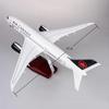 Ornaments Plane 1/130 Scale 43cm Airplane 787 B787 Dreamliner Aircraft Canada Airlines Diecast Plastic Resin Model W Light &Whee