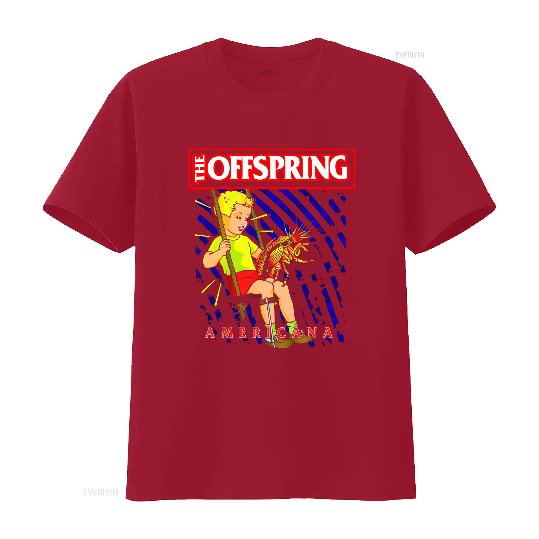 

Americana by Offspring T Shirt Manic Subsidal Dexter Holland Noodles Ron Welty Design vintage Washed graphic homme S