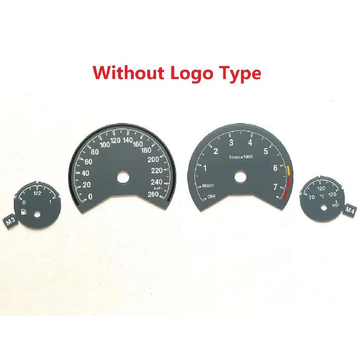 260km Gauge Face 3M Overlay for