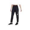 Nike Solid Logo Running Jogger Pants Women bottoms Black DM7772-010