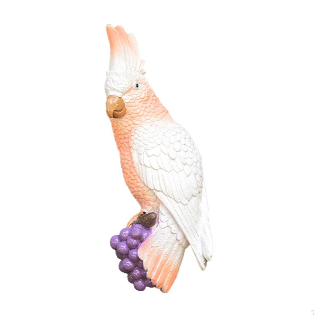 Colorful Bird Statue for Yard Decoration, Great Gift Idea Enthusiasts