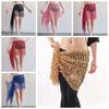 Tassel Belly Dancing Scarf Hollow Out Belly Dance Costumes Practice Belly Dance Belt  Indian Dance
