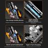 Super Bright Strong LED Flashlight Waterproof Rechargeable Emergency Zoom Lantern 3 Modes Multifunctional Zoomable Flashlight