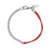 Jbans Classic Point String Surgical Steel Chain Couple Bracelet (C2101-Ac680_Or)