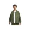 Sportswear Club Coaches Jacket Comfortable Fashion Versatile Men Jacket Green FN3317-222