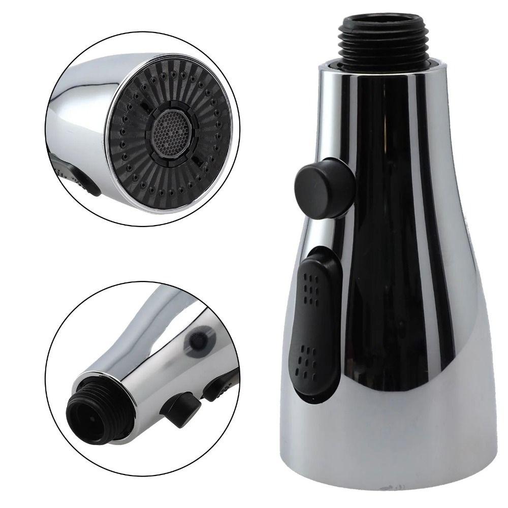 Handheld Water Tap Attachment 3 In 1 Spring Faucet Pull Out Spray Head  Water Saving