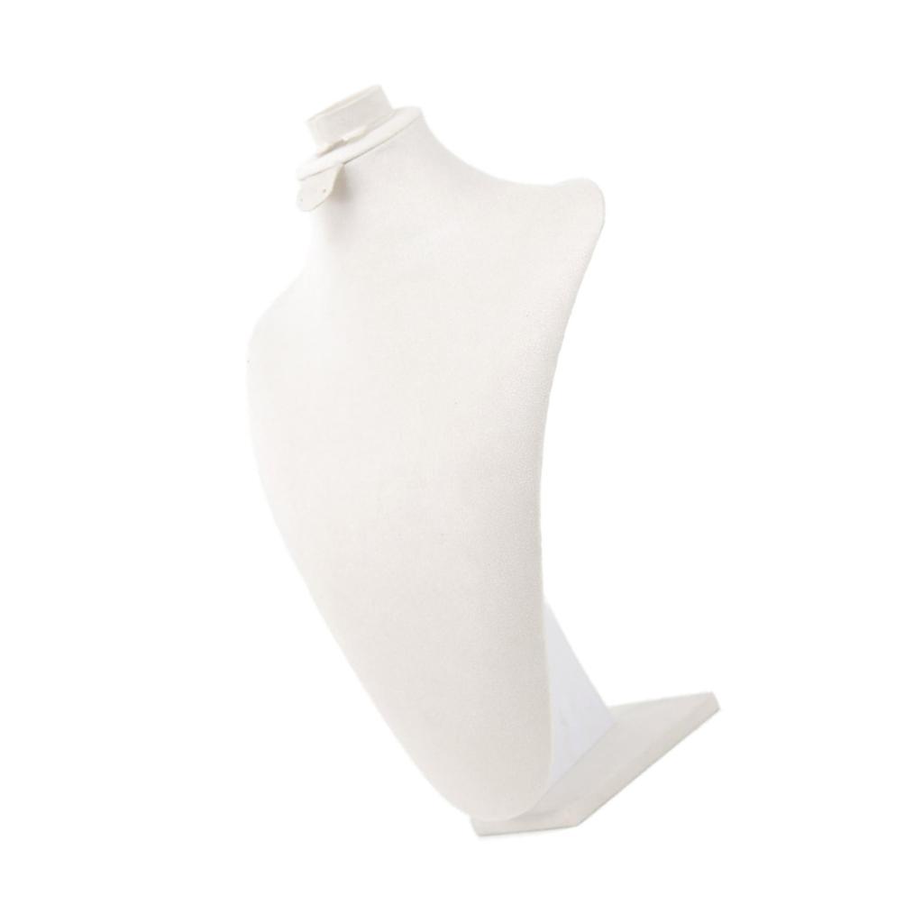 Portable Lint Jewelry Storage Bust for Necklaces Stylish Display Stand with Elegant Color Accessory for Storefronts