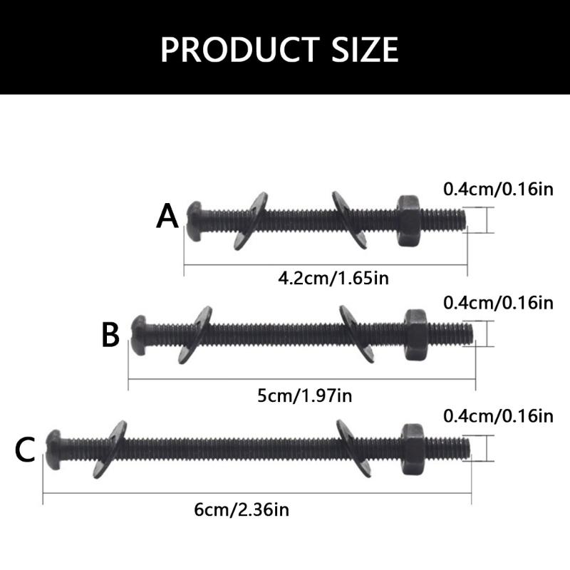 12 Stück Hochfeste Innensechskantschrauben Hochfester Kohlenstoffstahl Bremshalterungsschrauben für Computer-Lüftermontage