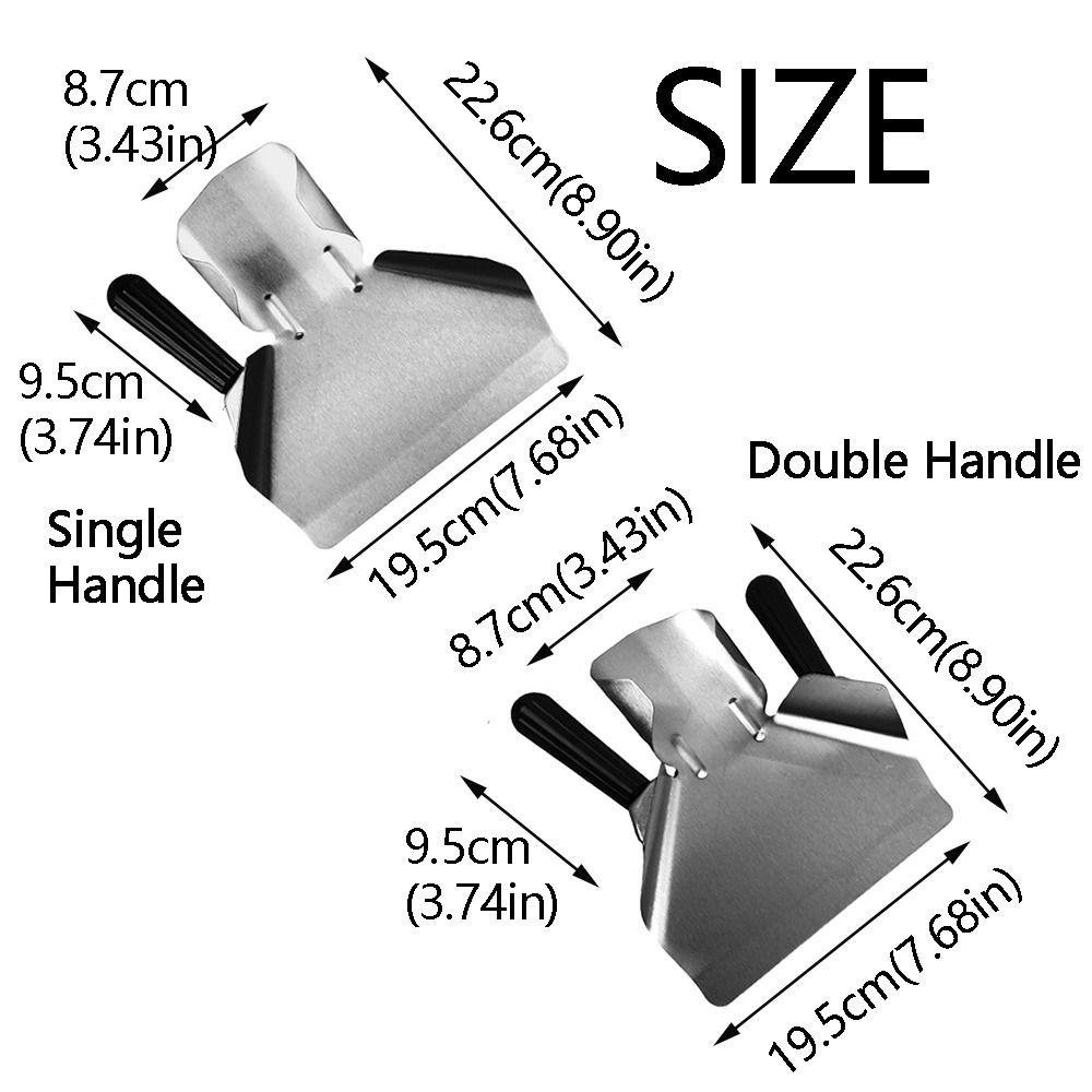 Professional French Fries Shovel Stainless Steel Baking Tool Shovel Kitchen Gadget