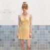 unifree Summer Floral Sleeveless A-Line Mini Dress