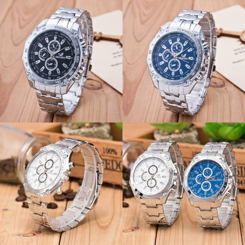 Men Alloy Watch Dial World Time Feature Adults Fashion Decorative Accessories