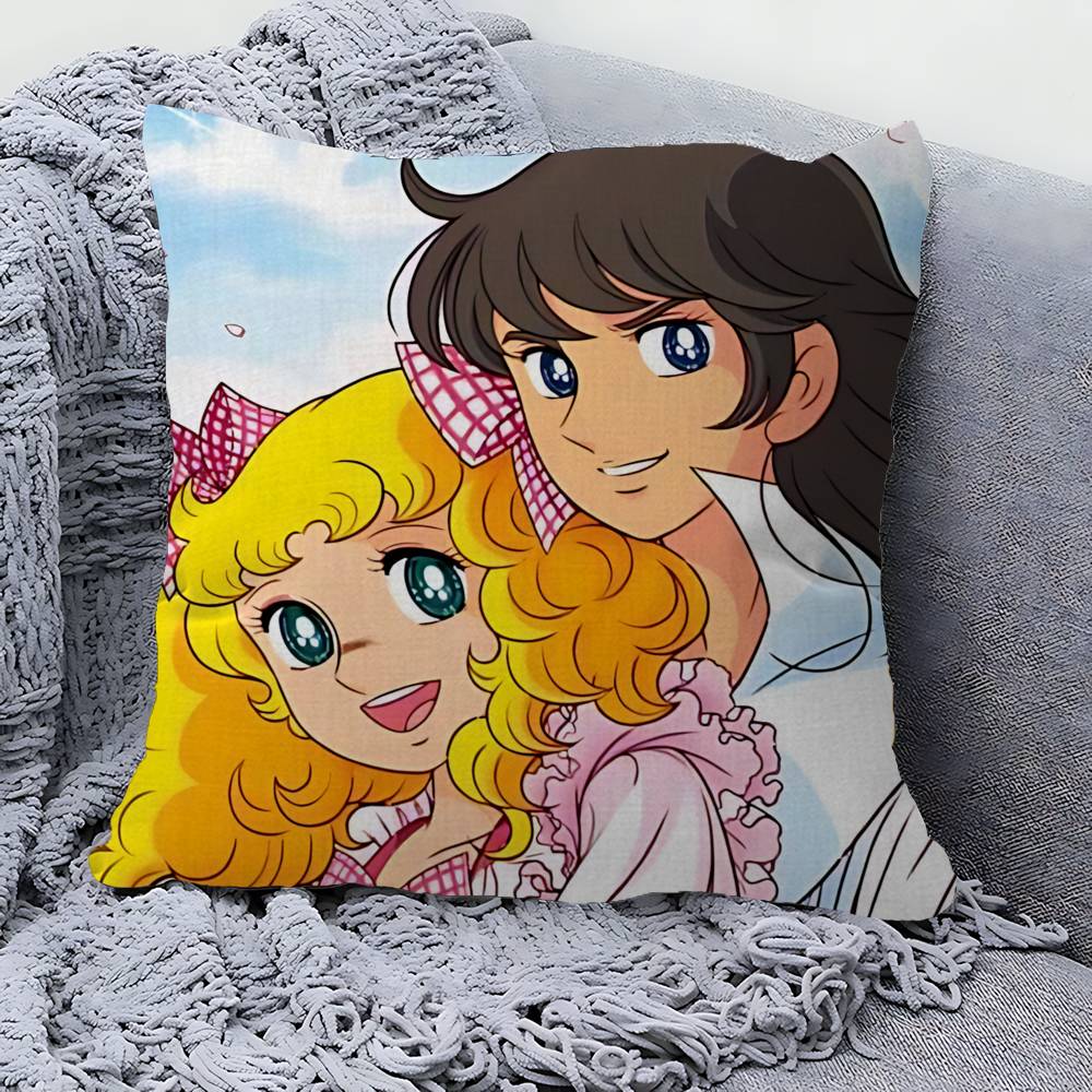 Classic Anime C-Candy C-Candy Pillow Cushion Cover Pillowcase Living Room Sofa Home Decor Customized