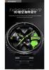 SVJ Men's Large Dial Waterproof Luminous Wristwatch with 3D Hollow Design