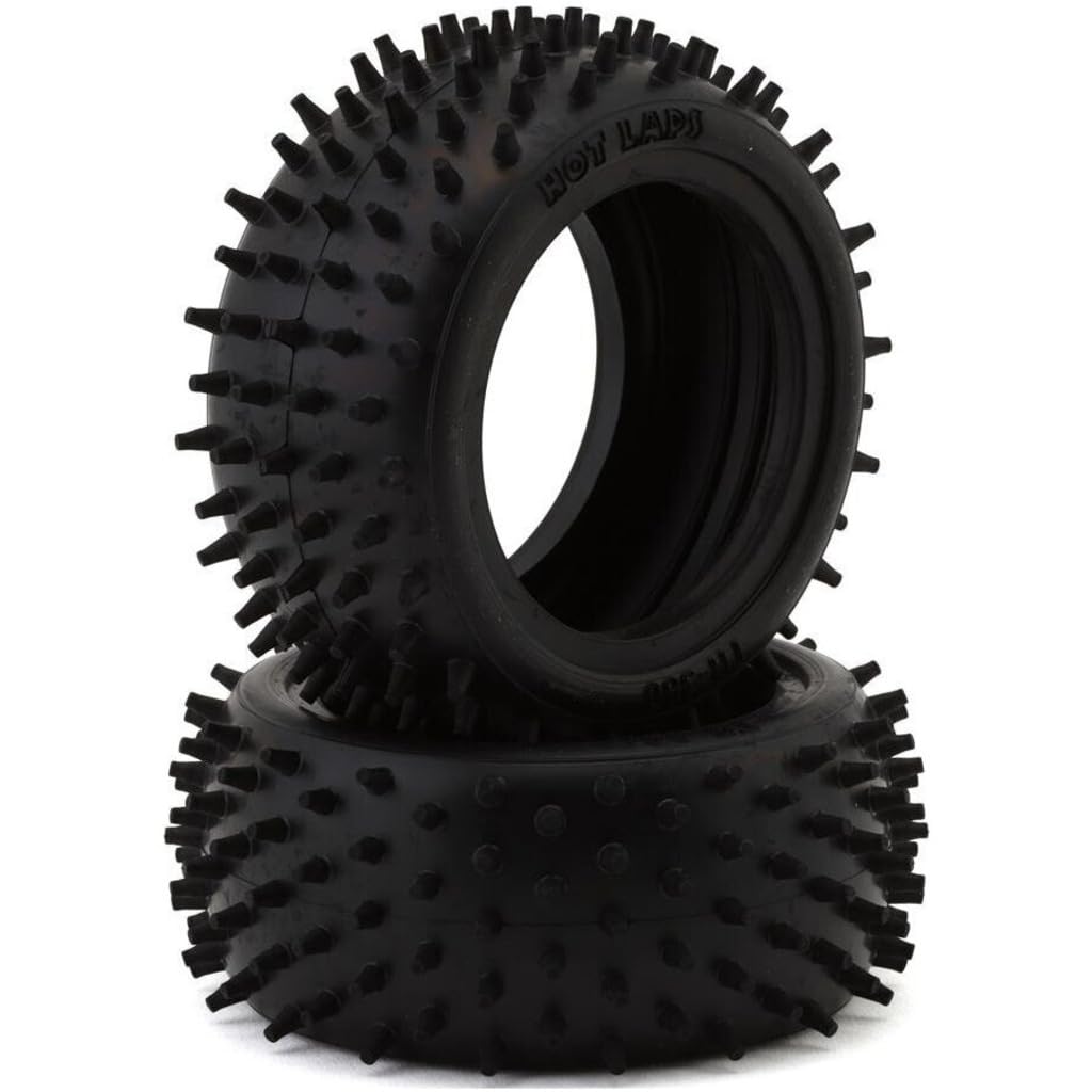 Yokomo Rear Super Low-Profile Spiked Tires, 2.2 inch, TR-380