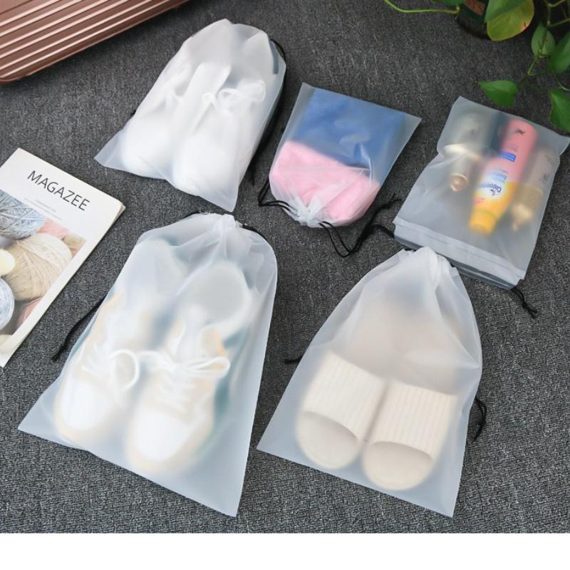 Multi-purpose Plastic Packaging Bags Anti Oxidation Waterproof and Dustproof Drawstring Pocket Thickened Clothing and Toy Drawstring Storage Bag