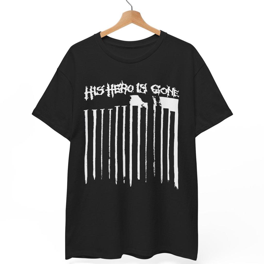 His Hero Is Gone T-Shirt: Hardcore Crust Punk Band Tee