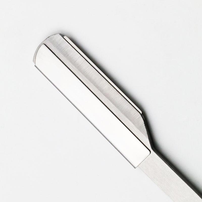 1 Set Herren Rasiermesser mit gerader Klinge, klappbares Rasiermesser, Haarentfernungswerkzeuge mit 10 Klingen