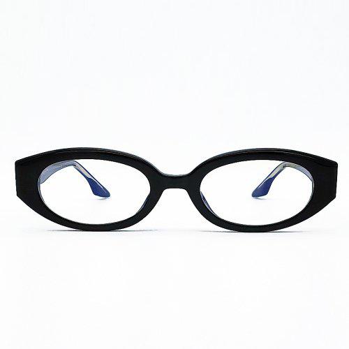 Lapeullolida Frg Black Horn-Rimmed Glasses