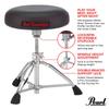 Pearl Roadster Drum Throne (Short Type) D-1500S