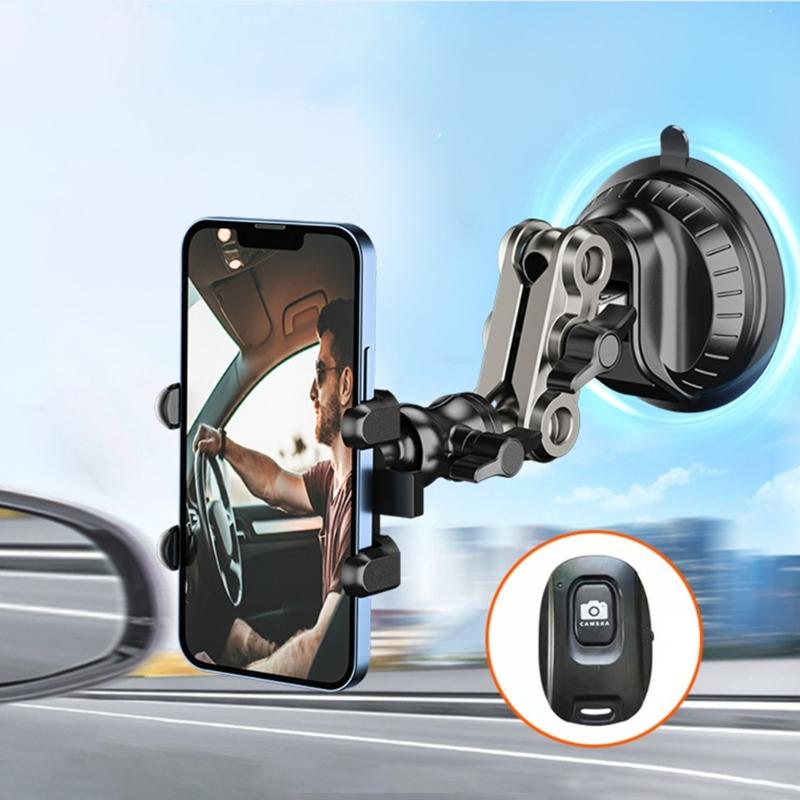 Universal Phone Mount for Car Center Console Stack Super Adsorption Holder On-board Suck Support Clamp Bracket Hand-Free