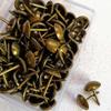 Metal Upholstery Nails Strong Decorative Rivets Metal Sofa Repair Nail 200pcs for Home Furniture Refurbishing