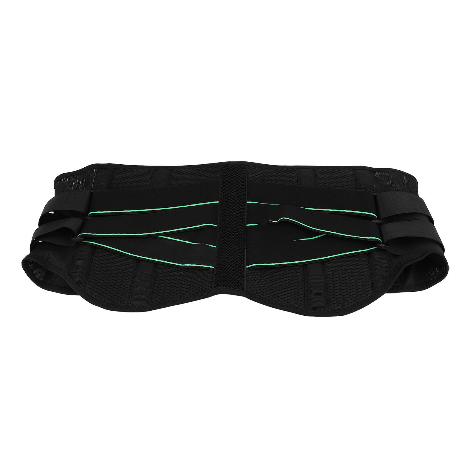 Пояс для поддержки поясницы Дышащий Эргономичный Регулируемый Легкий Пояс для поддержки нижней части спины для XL