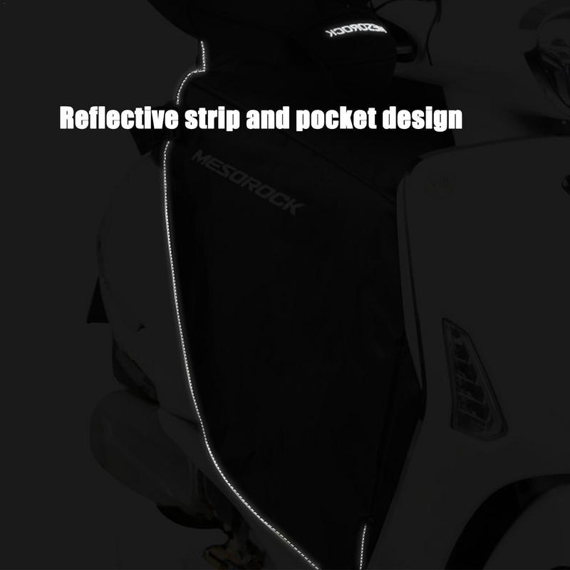 Motorcycle Leg Lap Cover Double Layer Fully Body Protected Warm Thick Windshield Quilt Scooter Leg Cover Scooter Accessories For