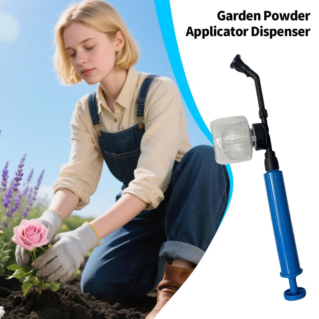 Garden Powder Applicator Dispenser Tomato Flower Pollinator Fast Adjustable Gardening Sprayer Even Pollination Tool For Peppers