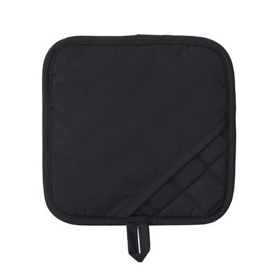 Pearl Metal Trivet That Can Also Be Used As Mittens Silicone Treated On the Back Limited Edition Black BLKP Black Width 20 X Depth 1 X Height 20 Cm