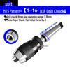 Self-Tightening Self-Locking Drill Chuck 1-13mm/1-16mm with Morse Taper Hole for Drill/Mill Machines