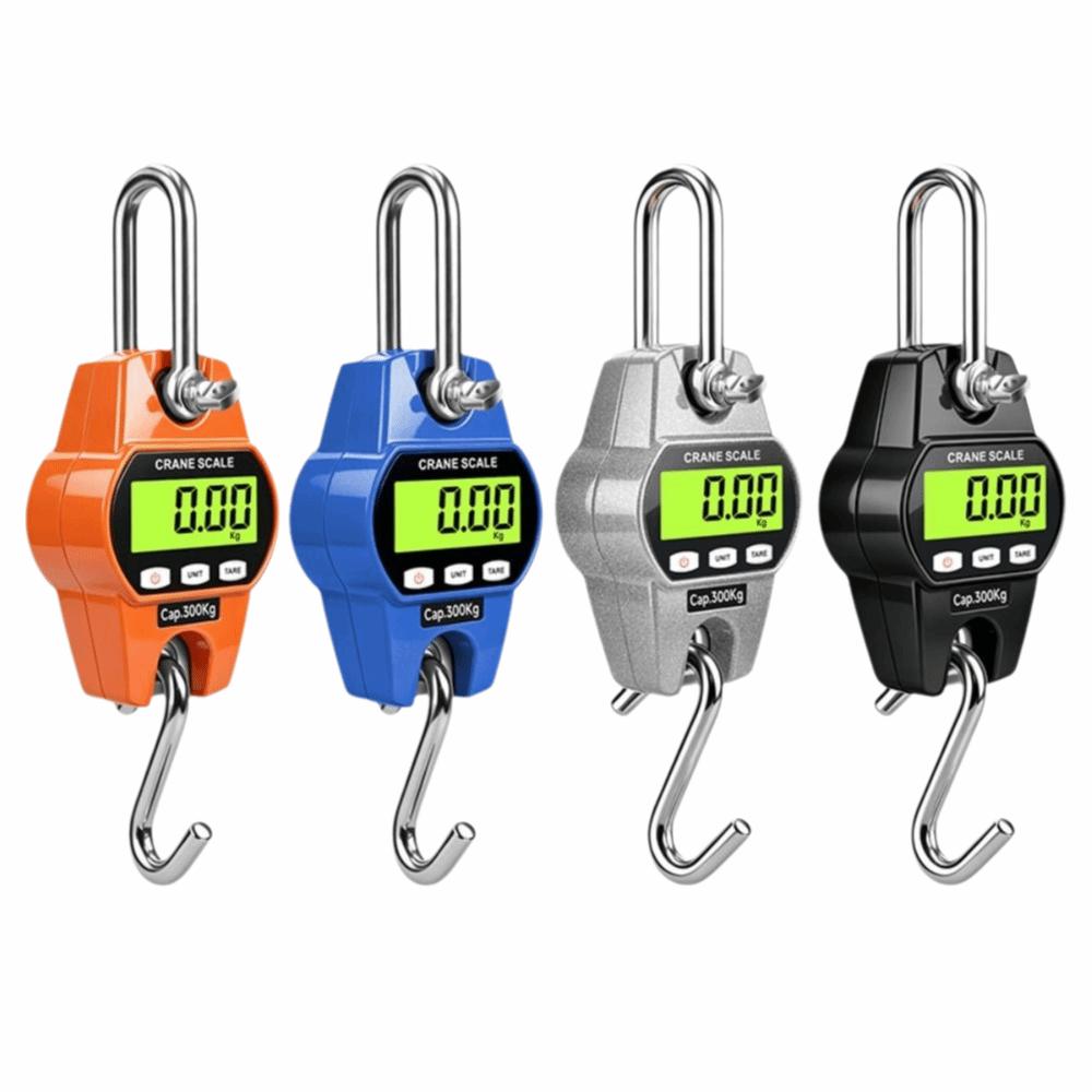 LCD Screen Digital Hanging Scale Aluminum Shell Crane Scale Electronic Hook Scale Household Use