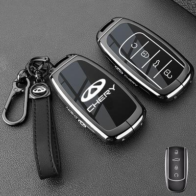 New Car Zinc Alloy TPU Key Case Cover Holder For Chery Jaecoo Tigo 7 8 Pro Max Omoda C5 Tigo7 8 PlusJ6 J7plus J8 Interior Shell