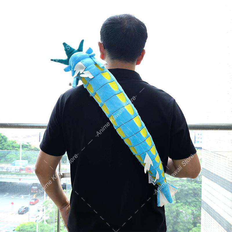 Plush Backpack Bag Kawaii Gyarados Gengar Snorlax Charizard Mimikyu Ho Oh Backpack Schoolbag Cosplay Props Kids Gifts