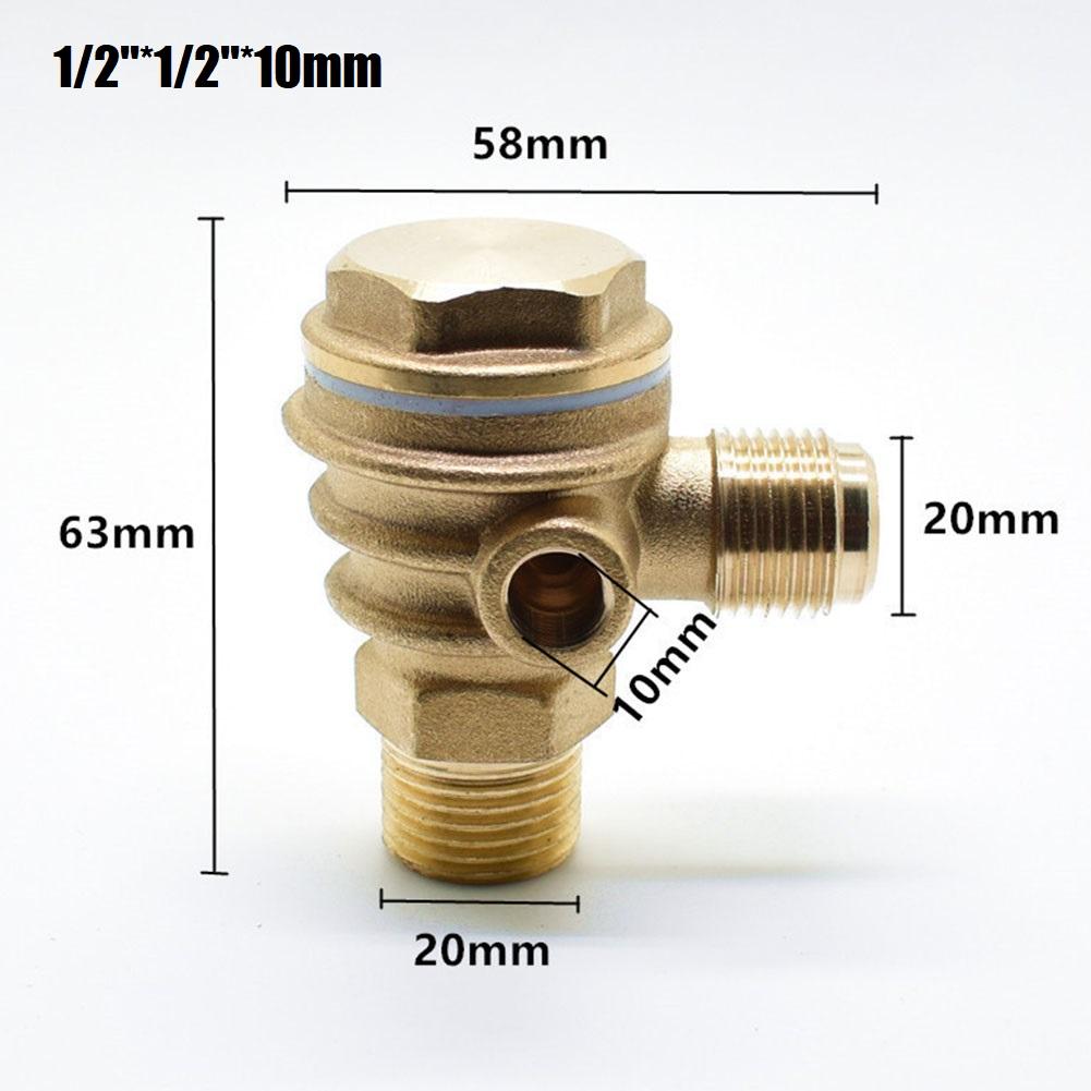 Convenient Brass Male Thread Check Valve Connector Tool for Air Compressor Air Pump Improve Your Compressor System