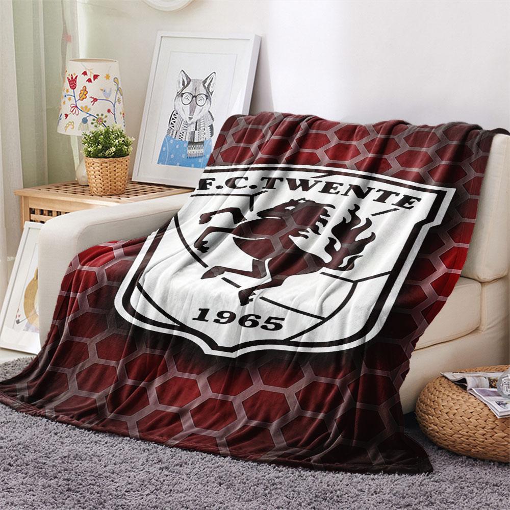 FC. Coperta in Flanella Twente, Alta qualità, Confortevole per Tutte le Stagioni, Decorazione per la Casa, Calore e Comfort