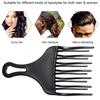 Plastic Wide Hair Pick Comb Hair Pick Comb Afro Hair Comb Hairdressing Styling Tool