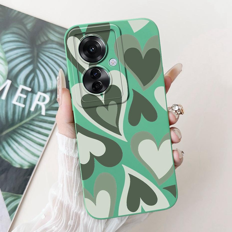 Cute Cartoon Phone Case For OPPO Reno11 F 11 11Pro 5G Soft Silicone Shockproof Cover For Oppo Reno11 Pro 11F Cases Bumpers
