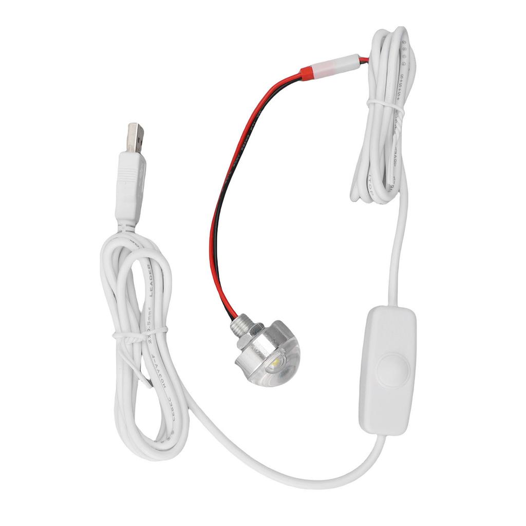 Mini LED Spotlight 5V USB Powered Dimmable Spot Light for Showcase Jewelry Cabinet Indoor Decoration