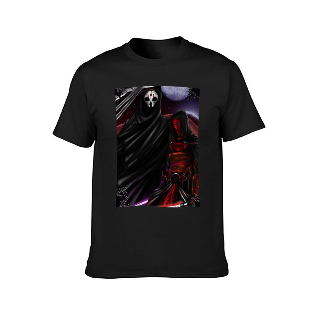 Episches Revan- und Darth-Nihilus-T-Shirt, süße Kleidung, Tiermotiv, Jungen, Vintage, Oversize, Fruit of the Loom Herren-T-Shirts