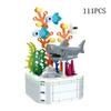 Kids Toy Building Block Flower Model Eternal Bouquet Creative Home Desk Plant Decoration Educational Toys For Kids Birthday Gift