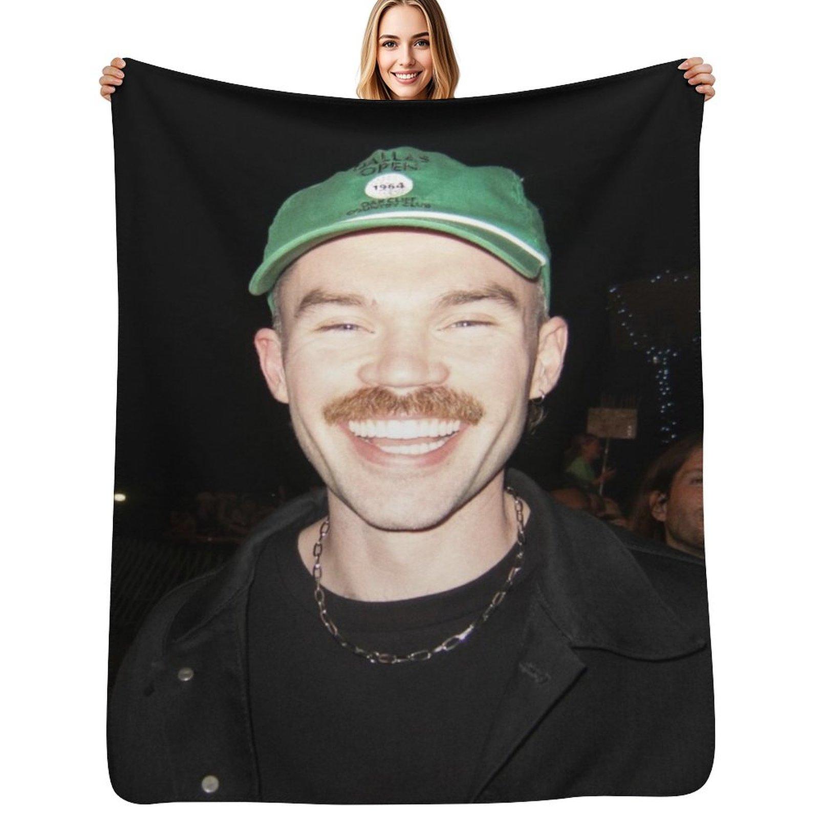 Плед Dom Dolla Весенний Осенний Уютный Плед для Дивана Size: 75*100cm, Weight: 230 GSM
